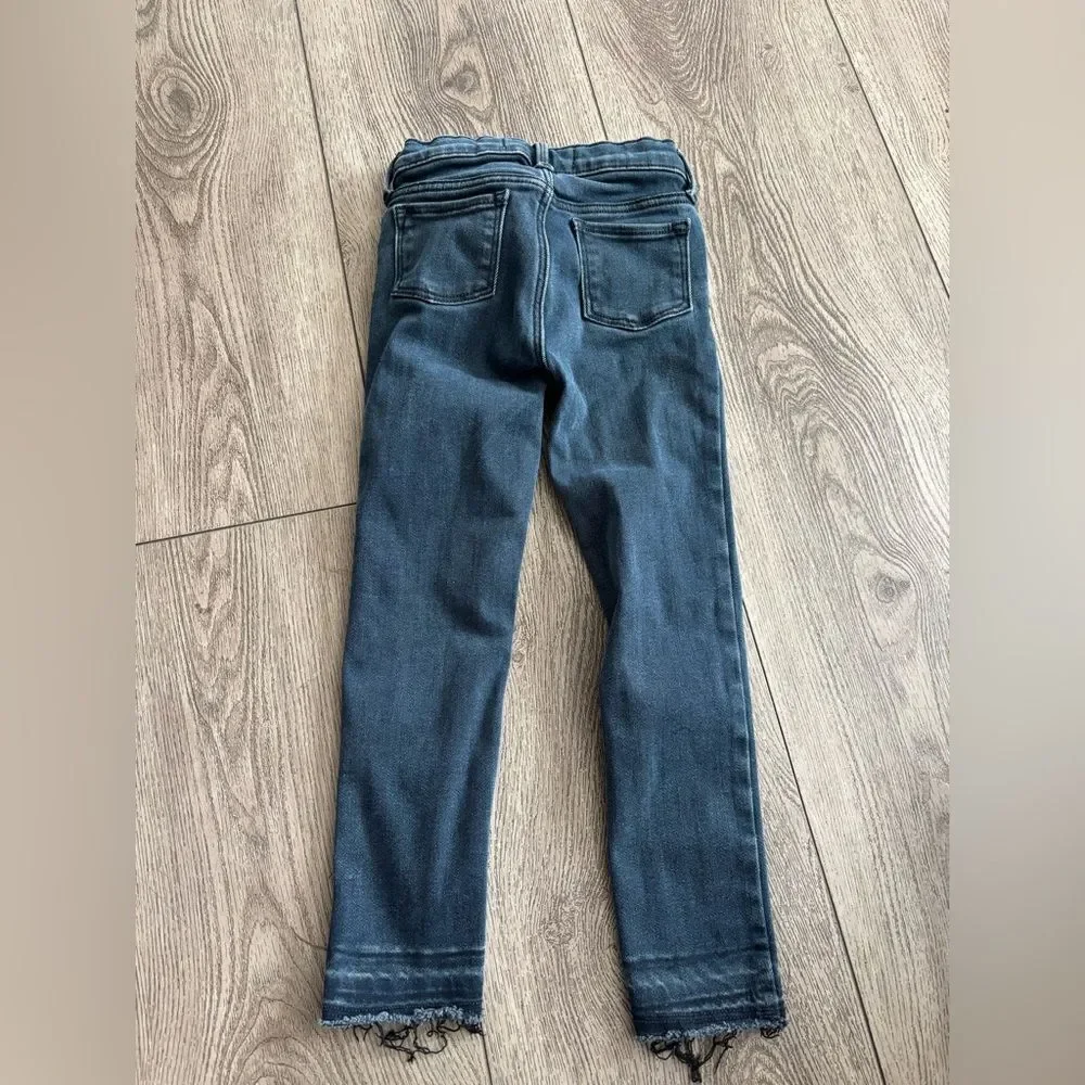 Old Navy Dark Blue Skinny  an ballerina girls used jeans 2 pair